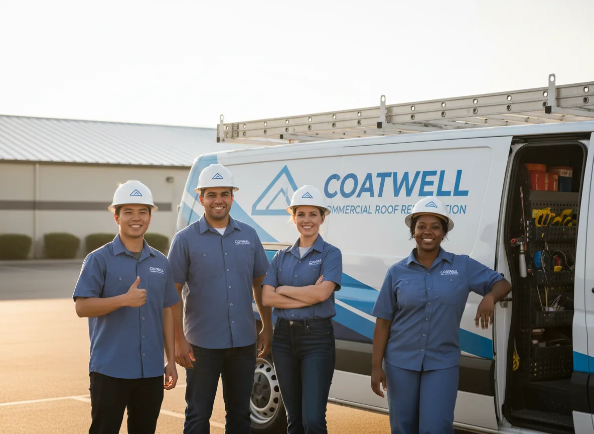 Commercial roof coating company in Indianola, WA